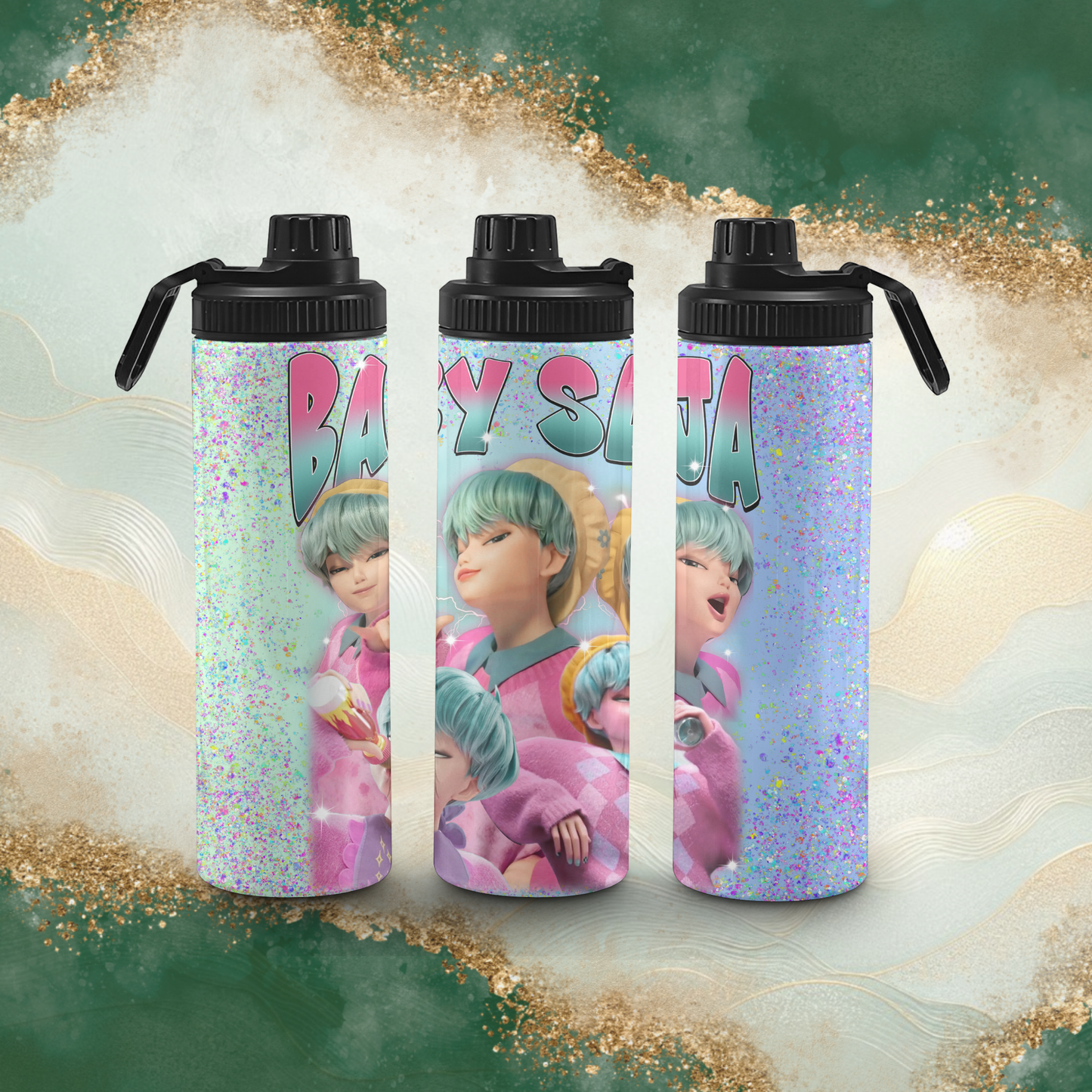 K-Pop Demon Hunters Sports Bottle Tumbler