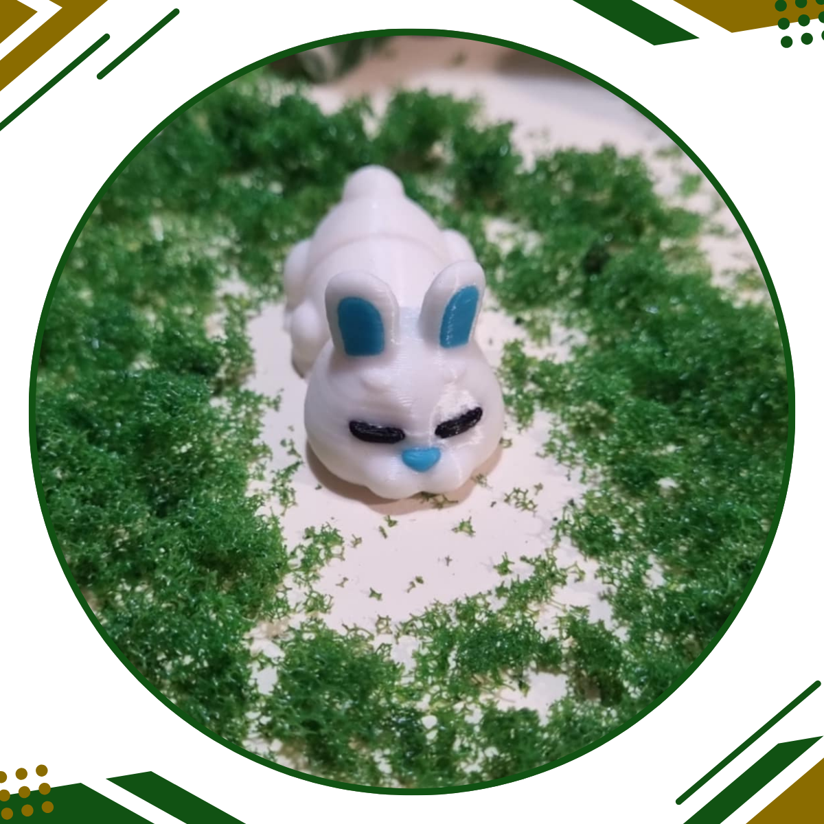 Bouncer the White Bunny