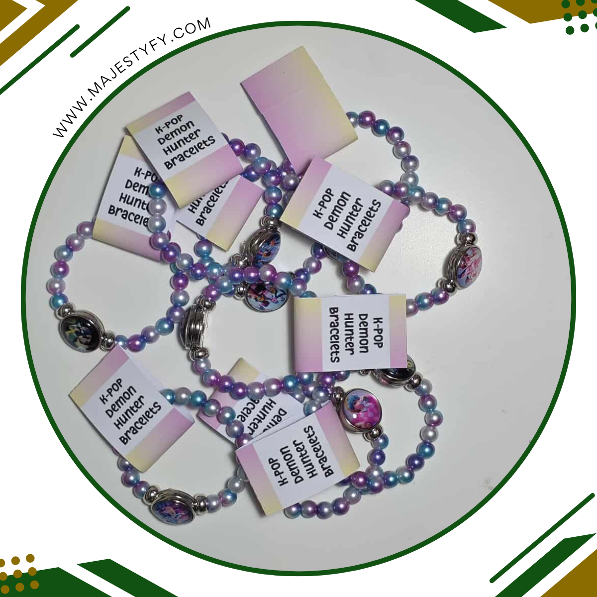 K-Pop Demon Hunter Bracelets