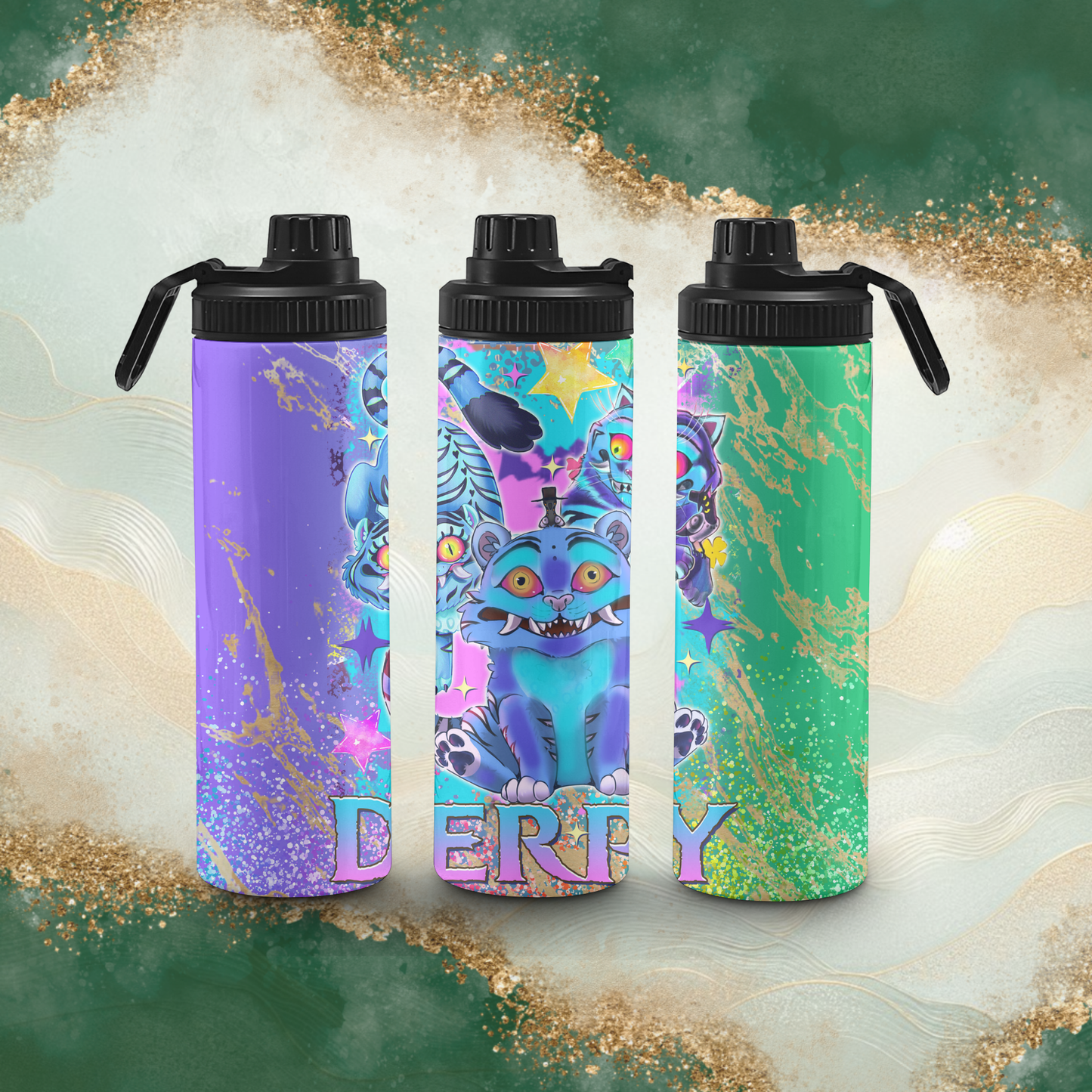 K-Pop Demon Hunters Sports Bottle Tumbler