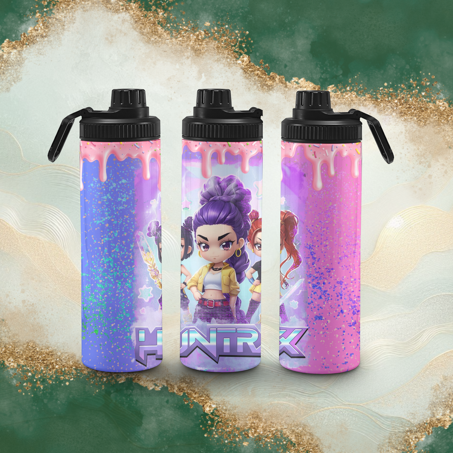 K-Pop Demon Hunters Sports Bottle Tumbler