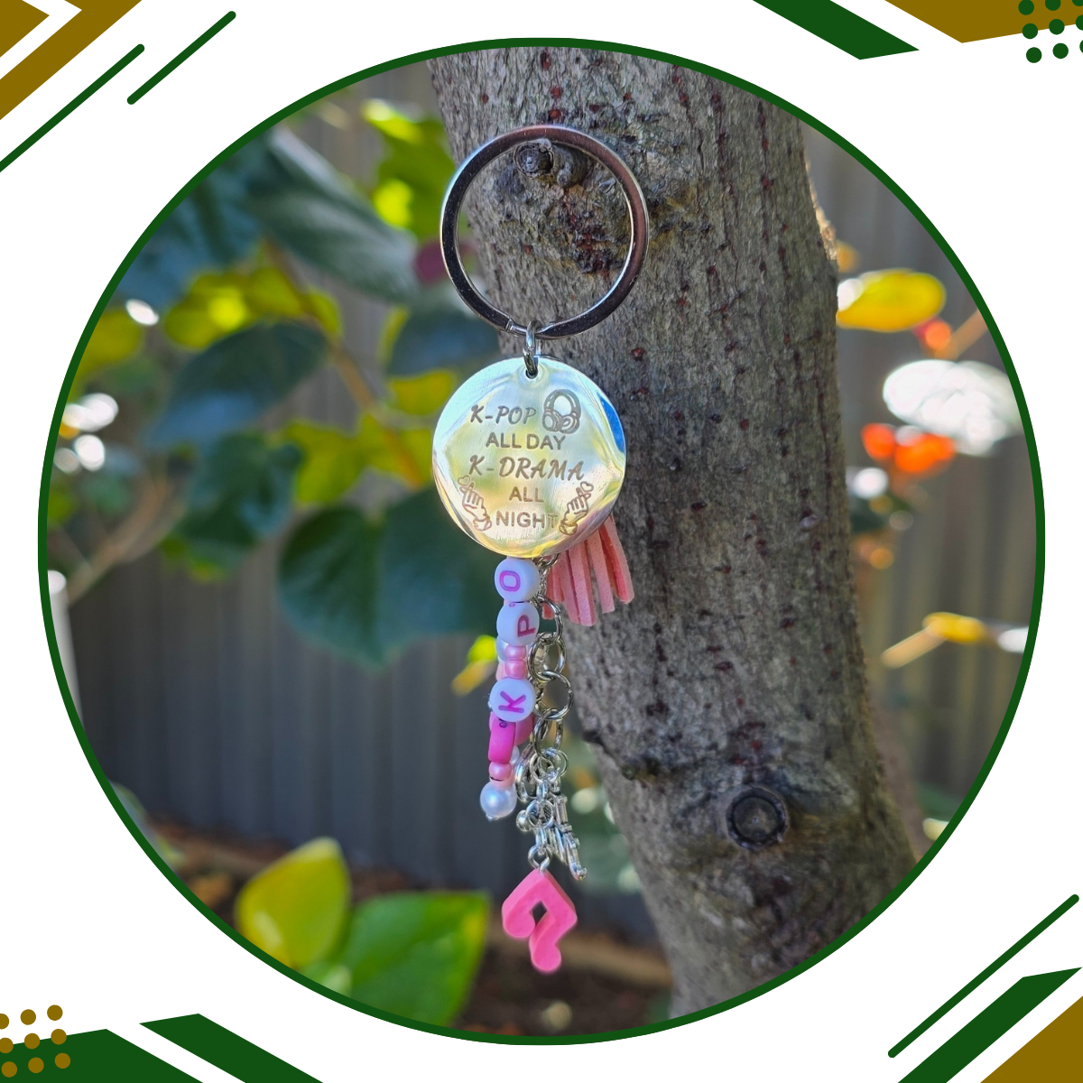K-Pop All Day Key Chain