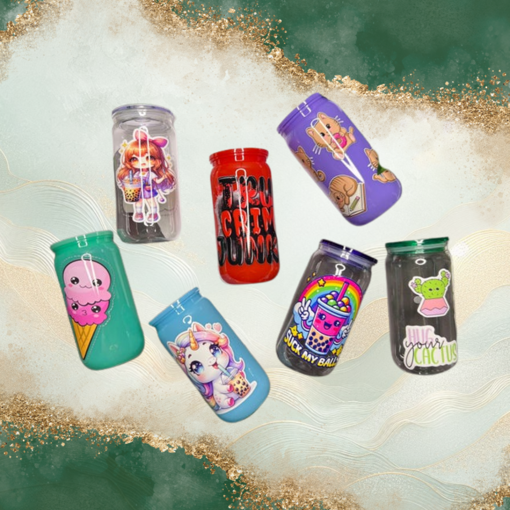 16oz Colour Can Tumbler