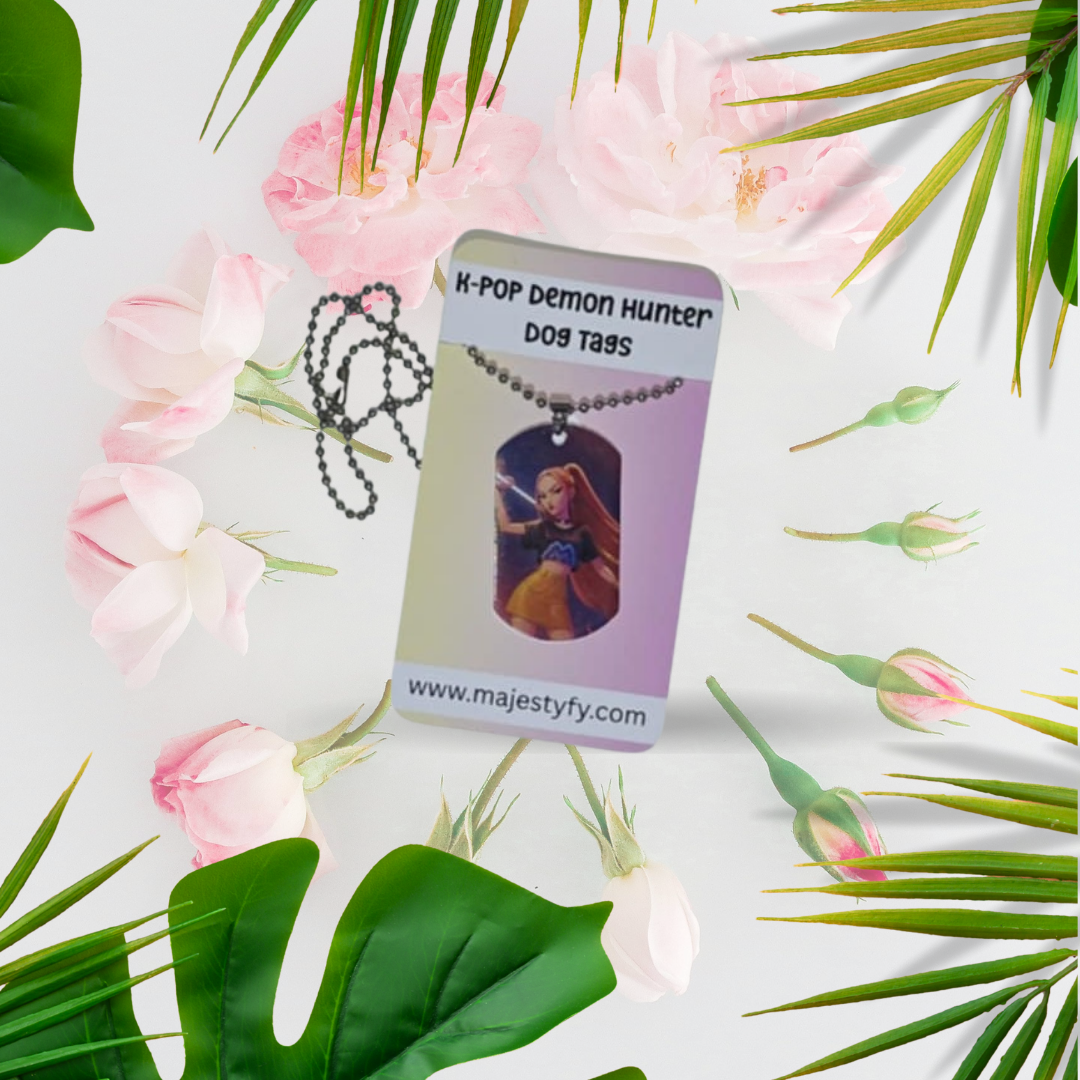 K-Pop Demon Hunter Dog Tags