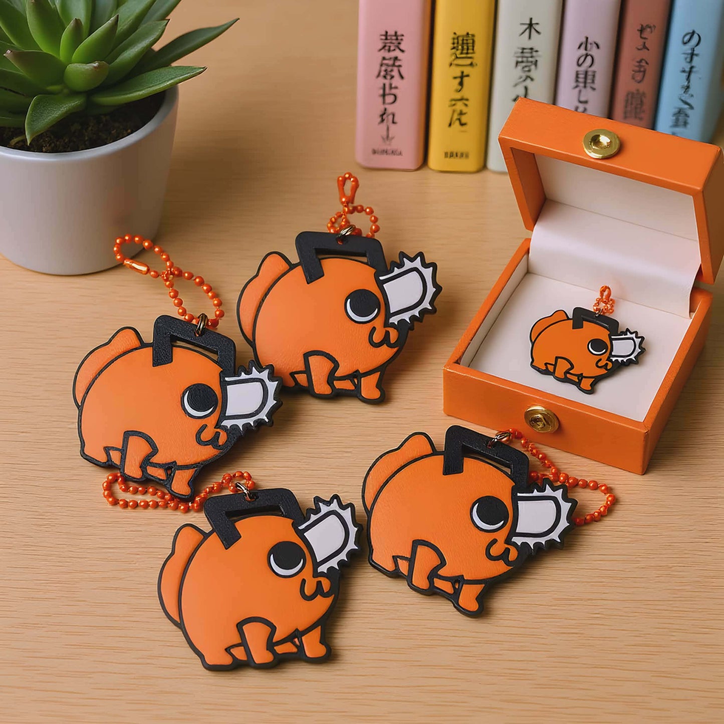 3D Chainsaw Man (Pochita) Keyring