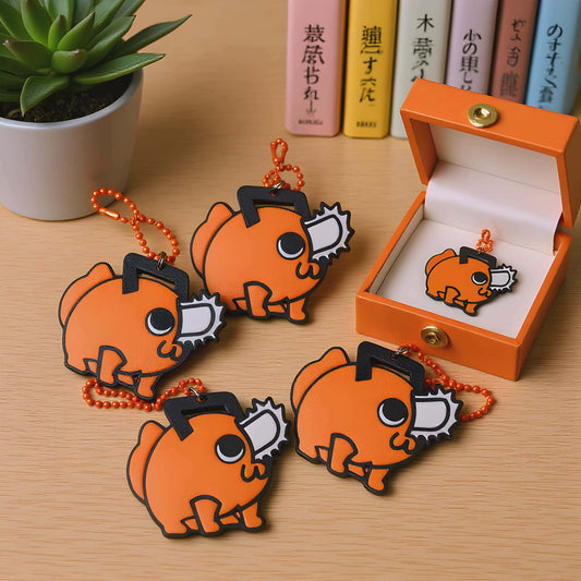 3D Chainsaw Man (Pochita) Keyring