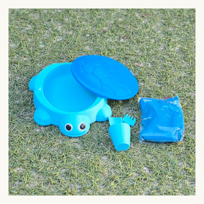 3D Printed Turtle Kinetic Sand Play Kit