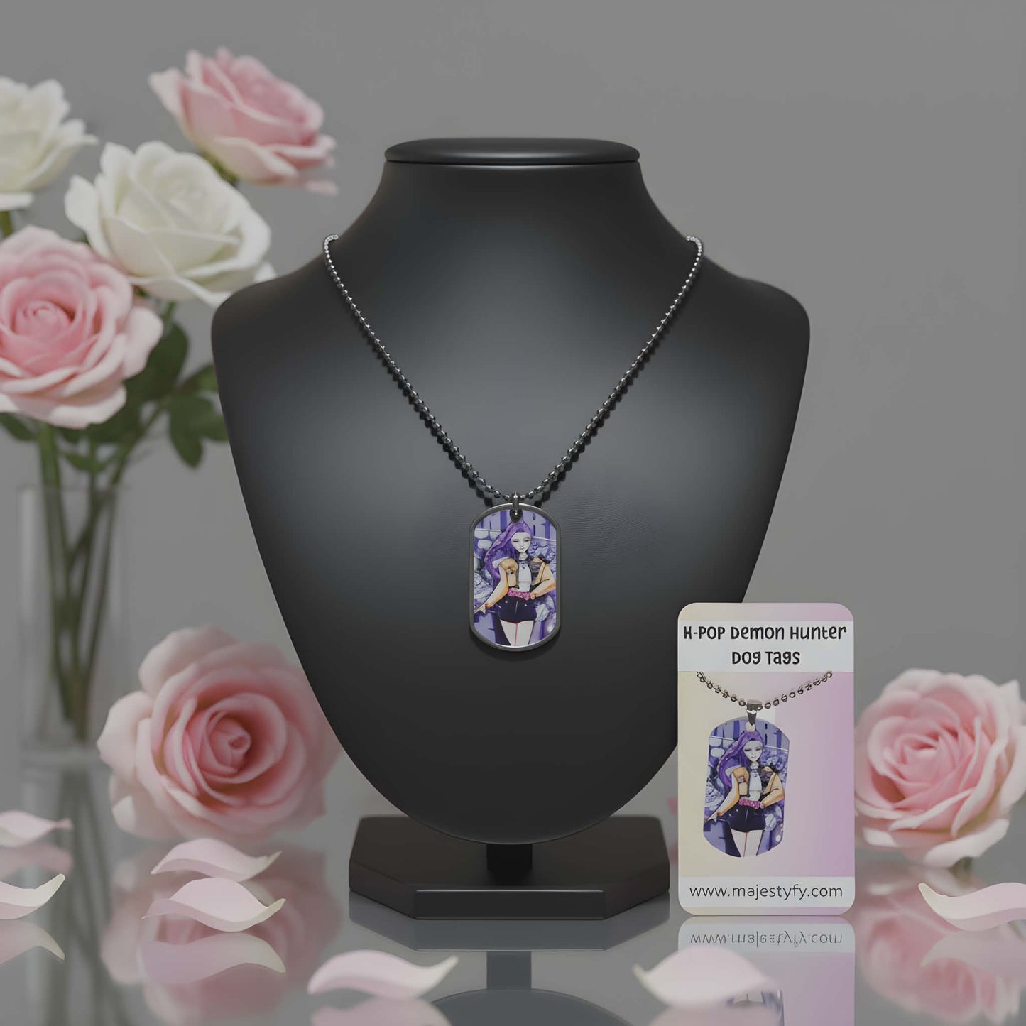 K-Pop Demon Hunter Dog Tags