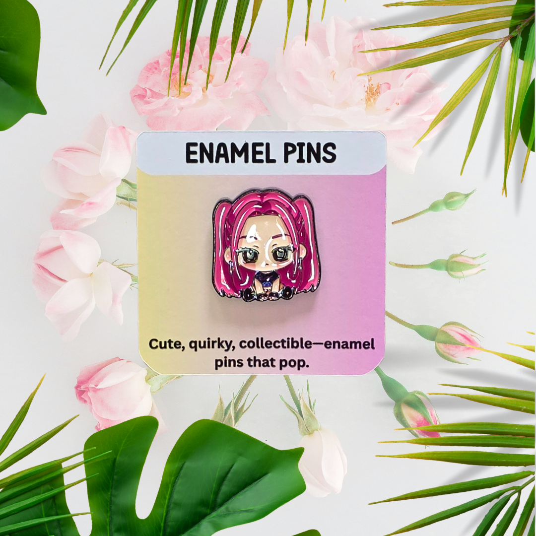 K-Pop Demon Hunter Enamel Pins