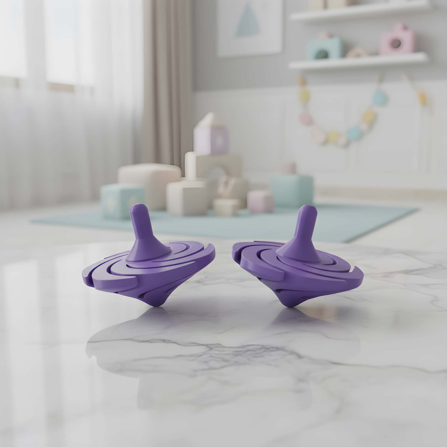 3D Fidget Spinning Tops