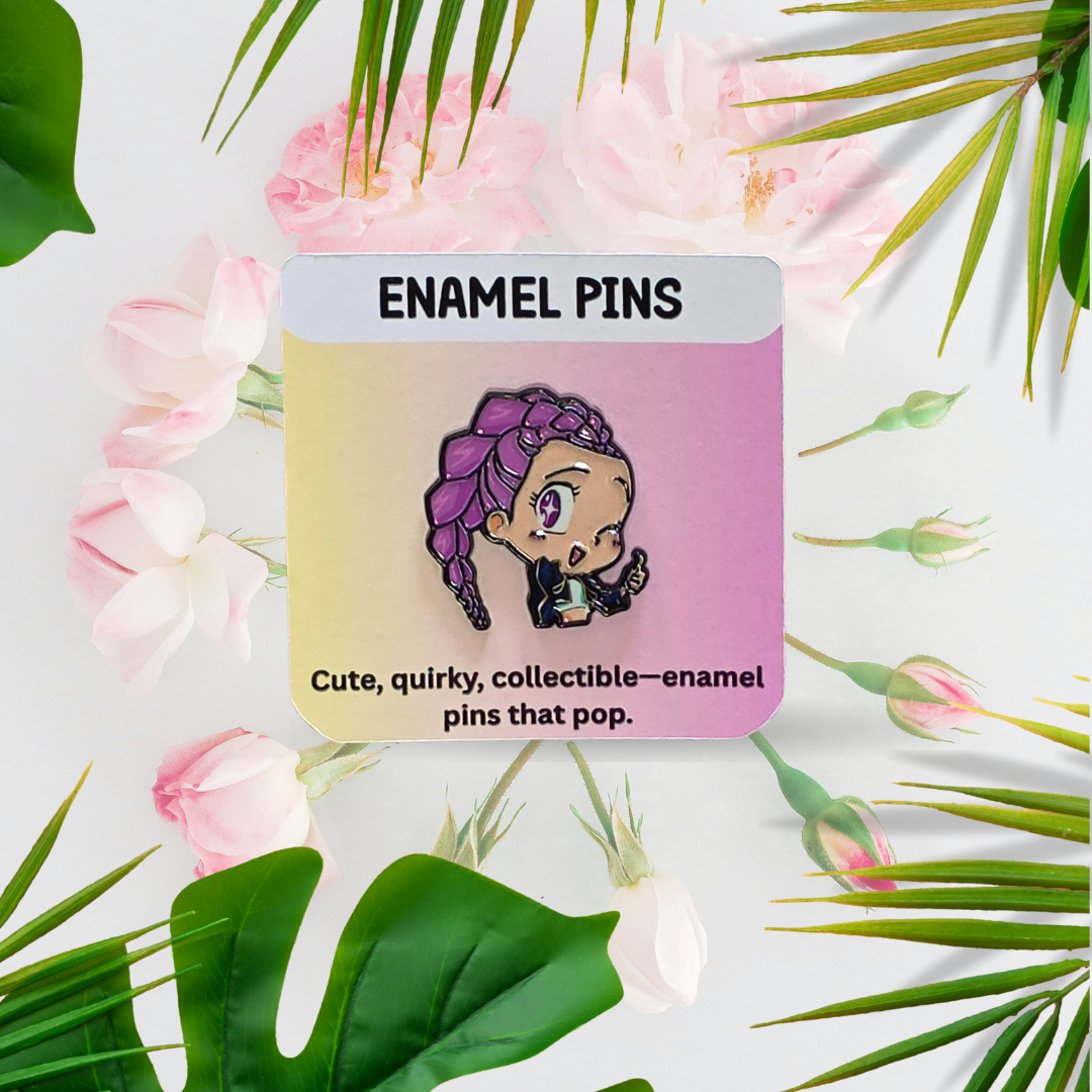 K-Pop Demon Hunter Enamel Pins