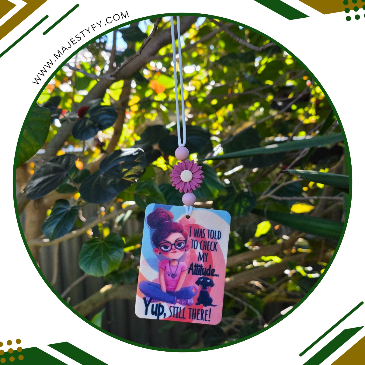 Sublimated Air Fresheners