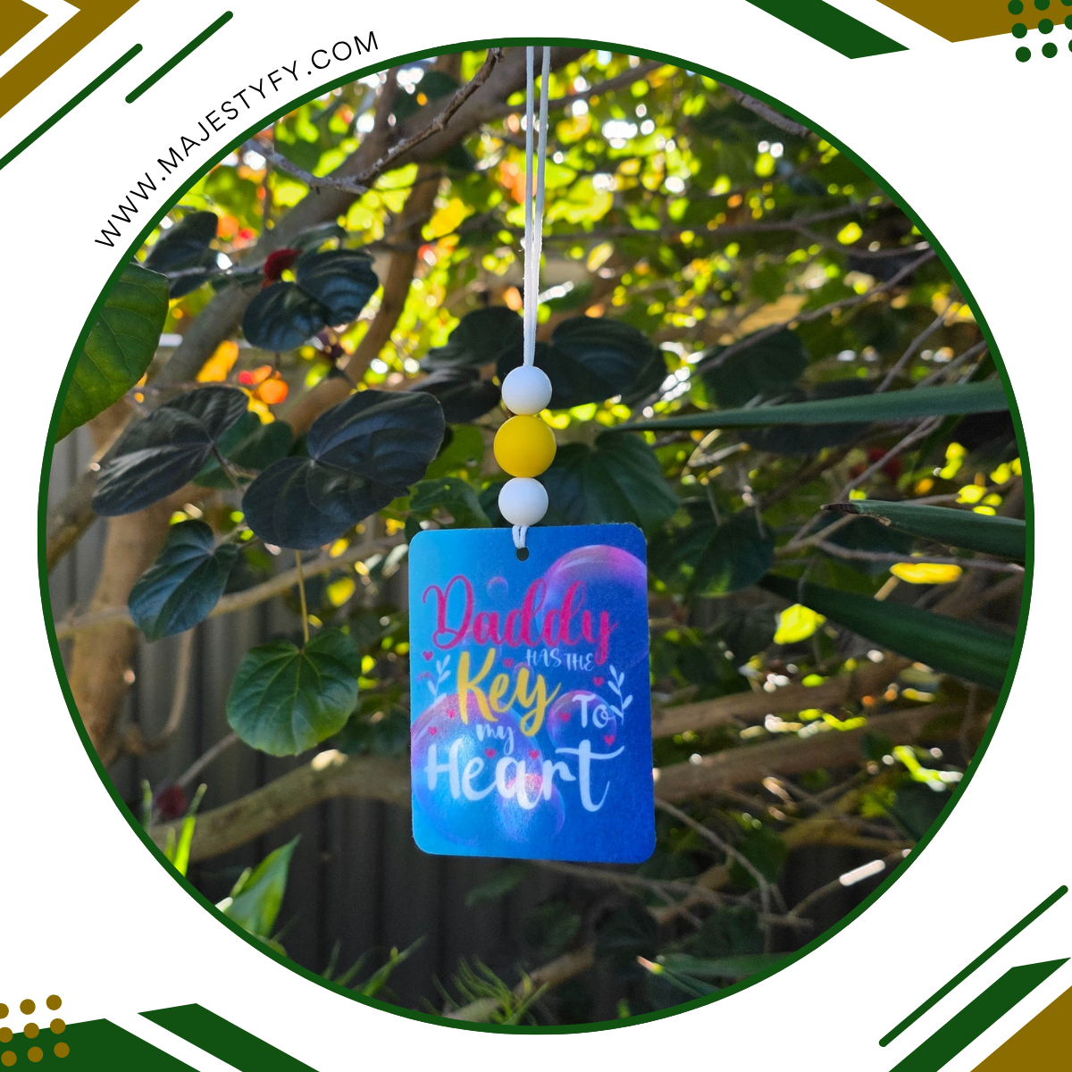 Sublimated Air Fresheners