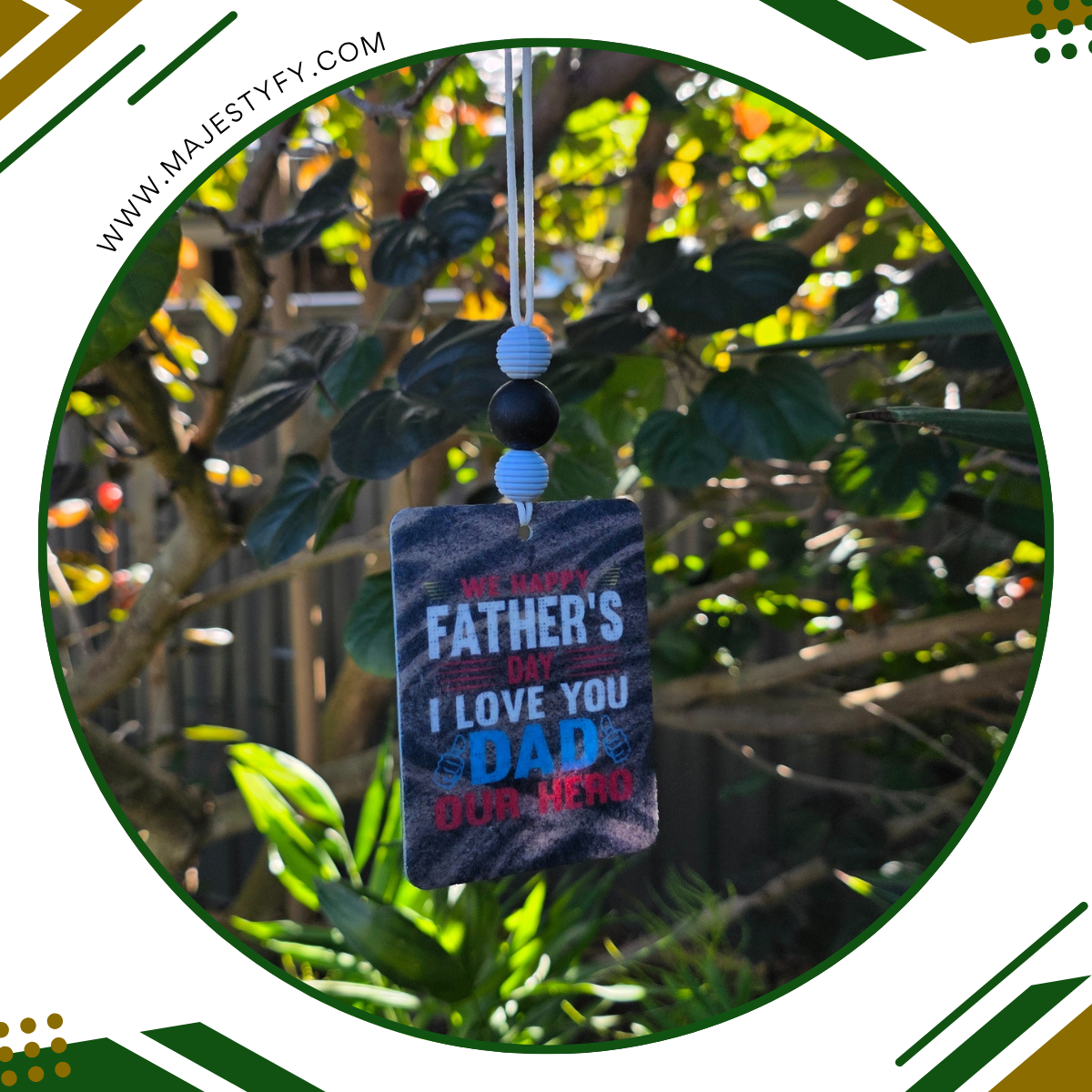 Sublimated Air Fresheners
