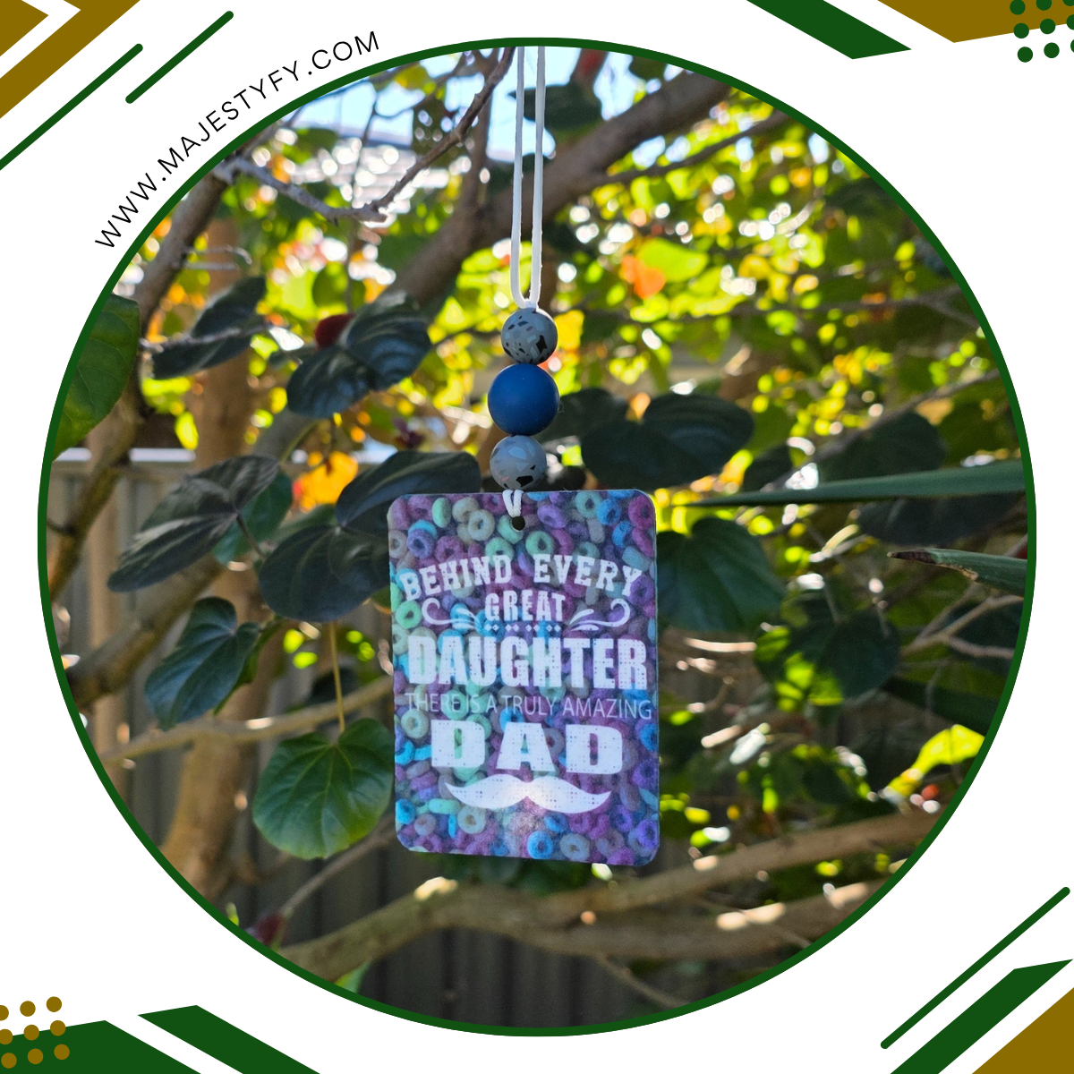 Sublimated Air Fresheners
