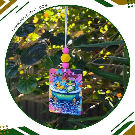 Sublimated Air Fresheners