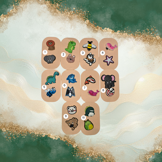 Animals Croc Charms