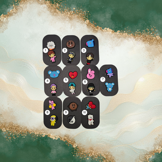 BTS Croc Charms