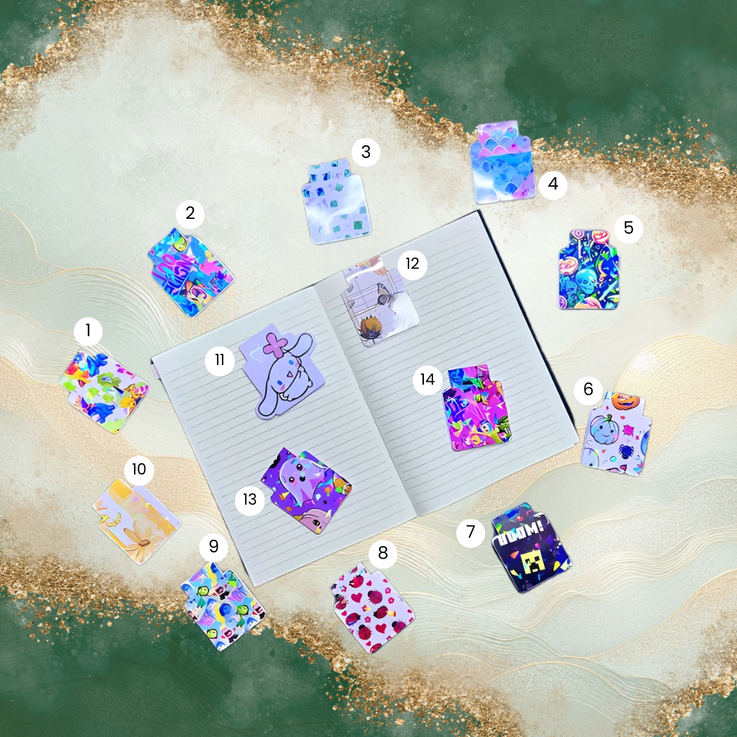 Magnetic Bookmarks