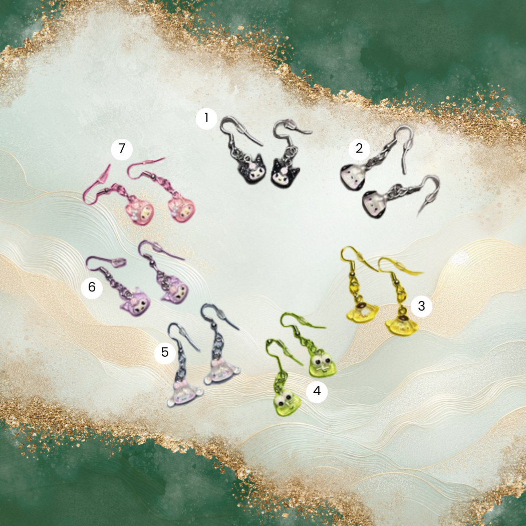 Sanrio Fashion Earrings