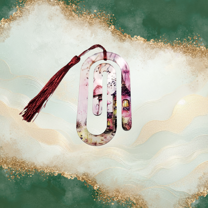 Acrylic Paperclip Design Bookmarks