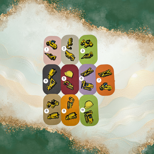 Construction Croc Charms