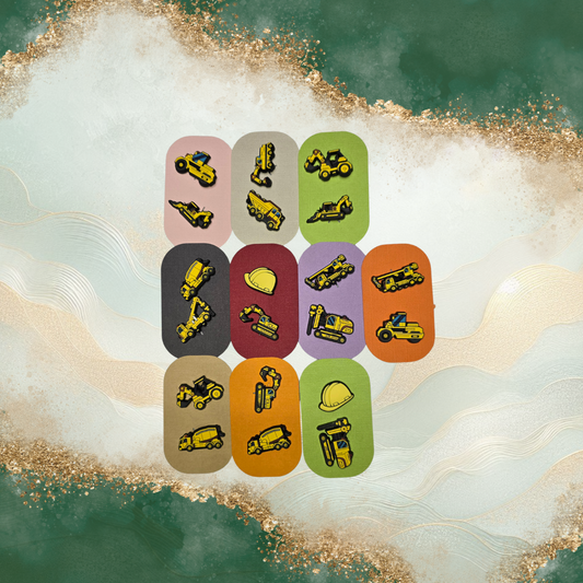 Construction Croc Charms