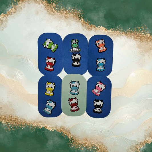 Cow Croc Charms