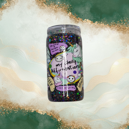 16oz Snow Globe Tumbler