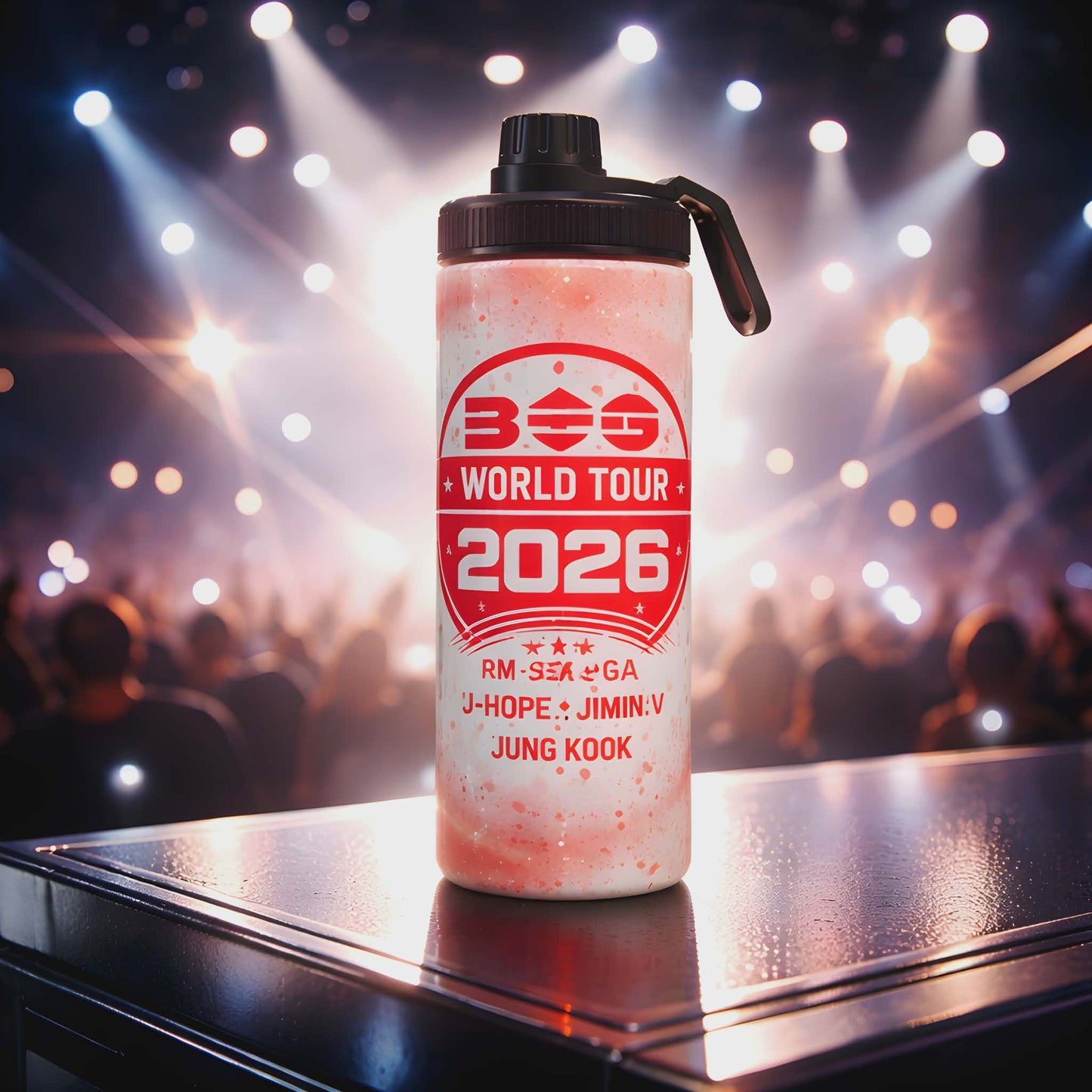 K-Pop BTS Sports Bottle