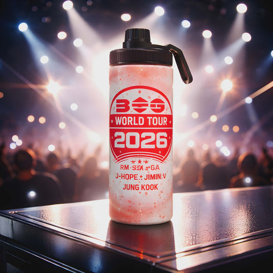 K-Pop BTS Sports Bottle