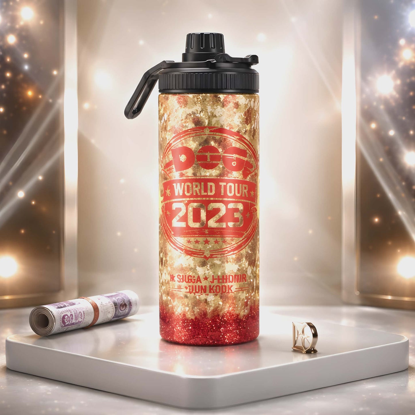 K-Pop BTS Sports Bottle