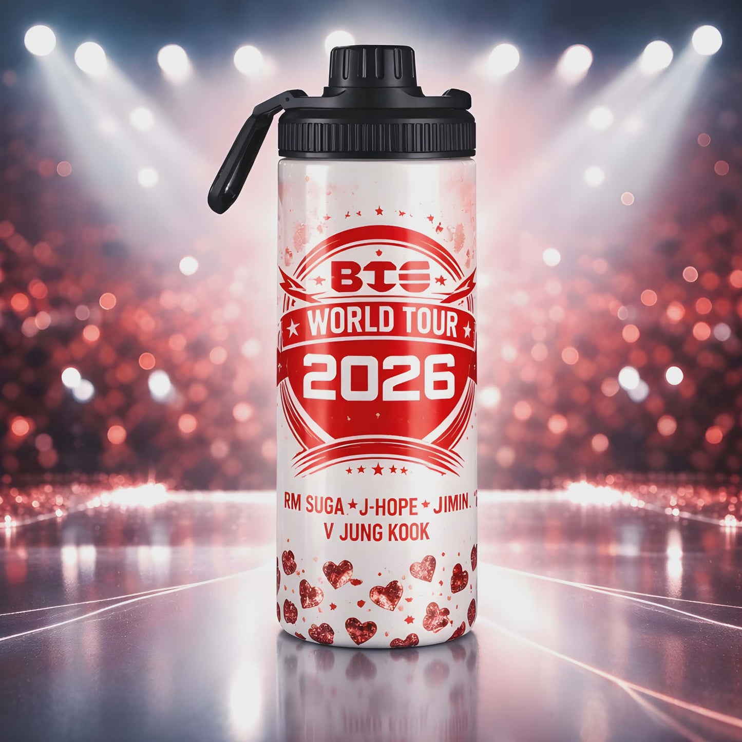 K-Pop BTS Sports Bottle