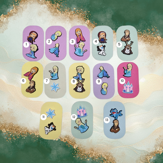 Frozen Croc Charms
