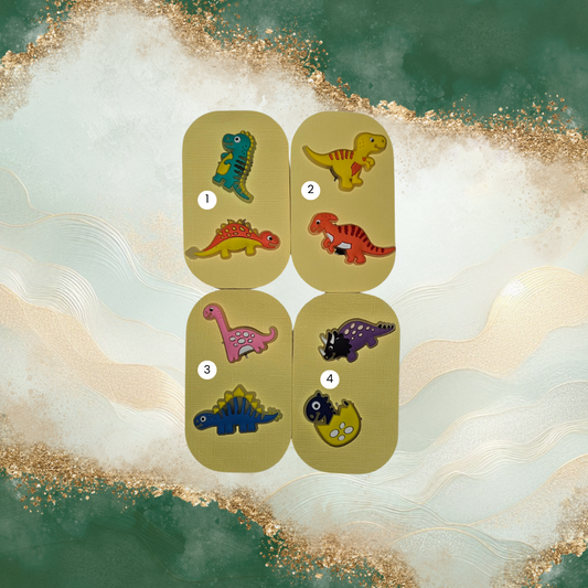 Glow in the Dark Croc Charms