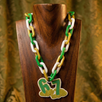 3D Printed 67 Necklace