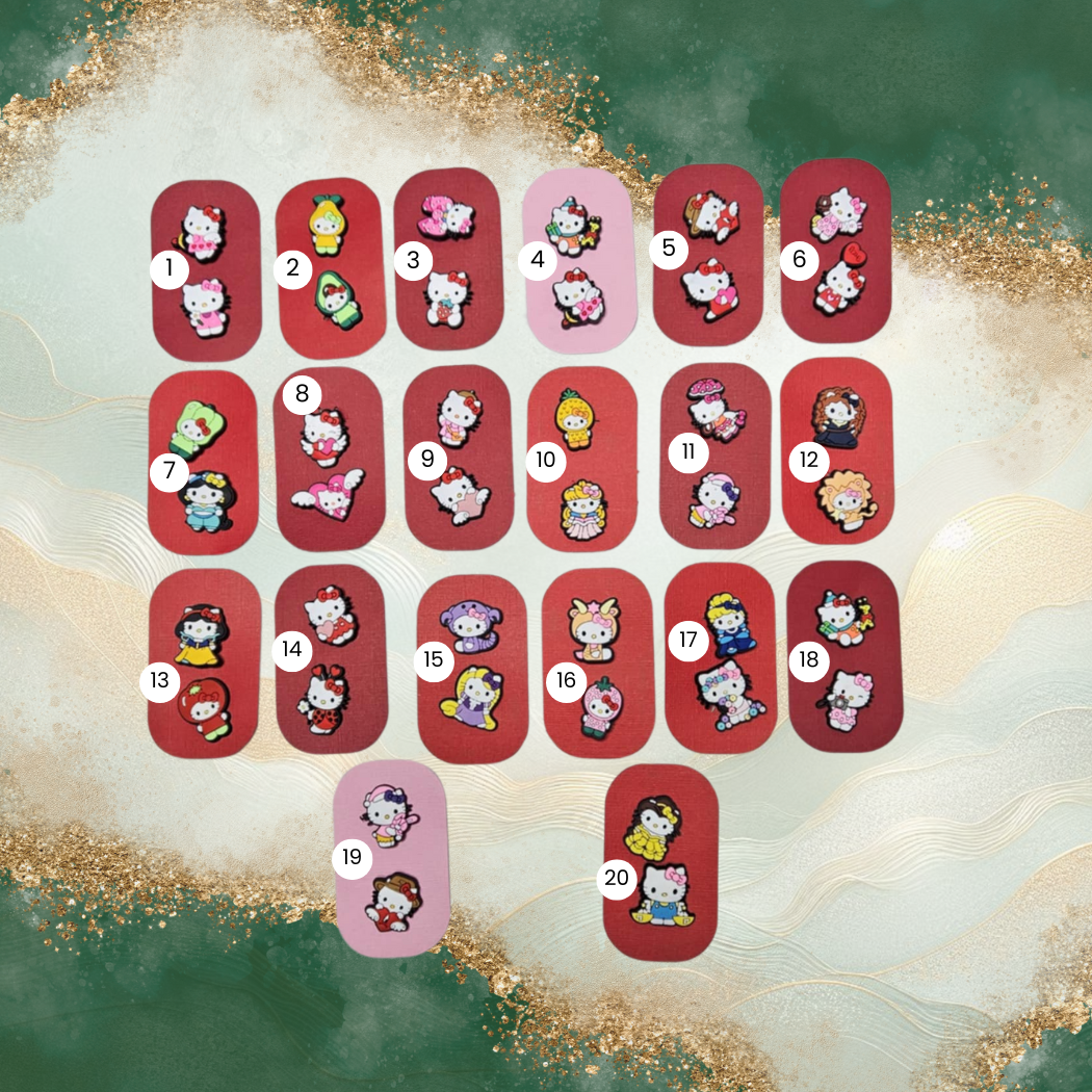 Hello Kitty Croc Charms