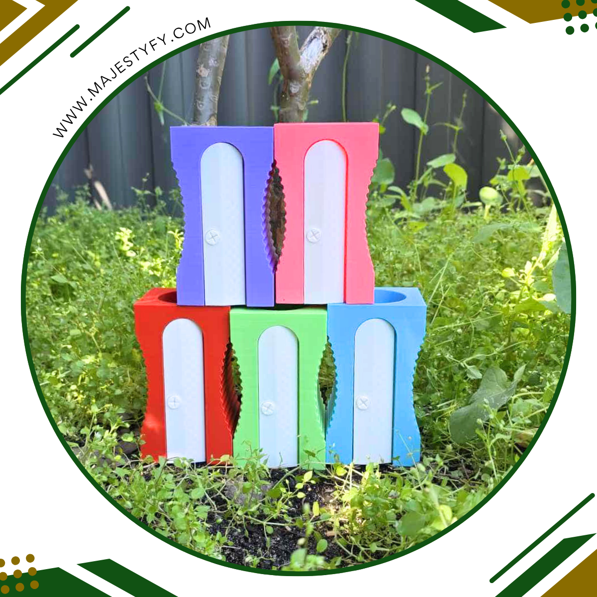 3D Pencil Sharpener Pot