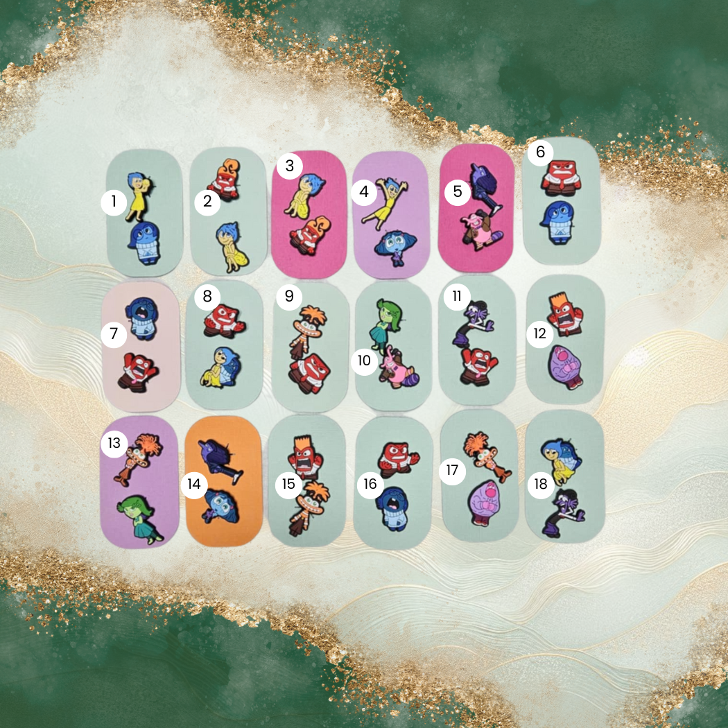 Inside Out Croc Charms