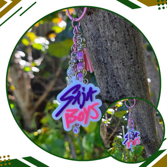 Saja Boys Beaded Key Chain