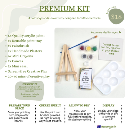 Space Craft Kit for Kids | Paint Your Own Space Keepsake Set