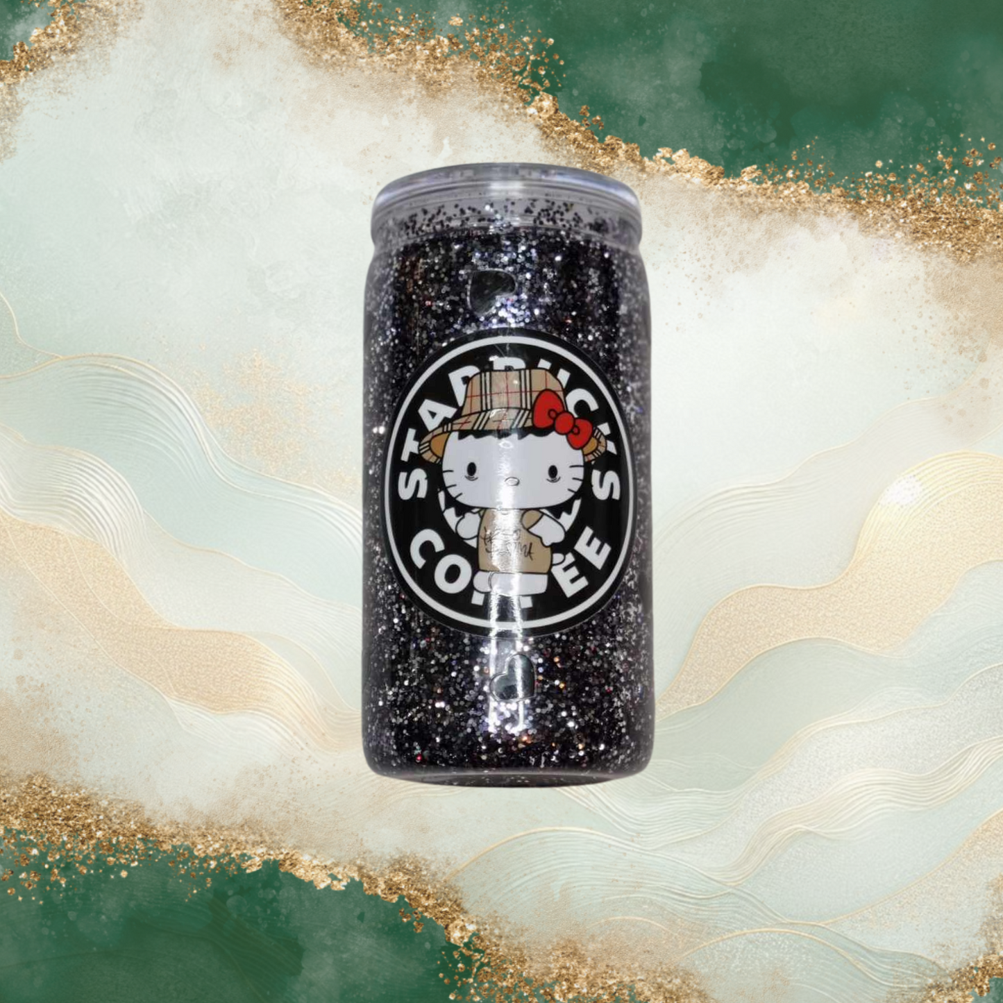 16oz Snow Globe Tumbler