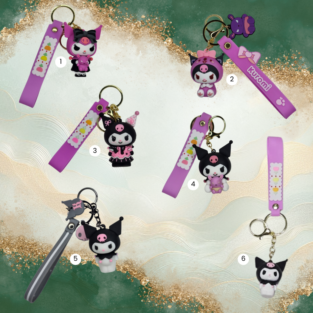 Kuromi Keychain