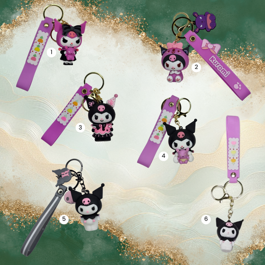 Kuromi Keychain