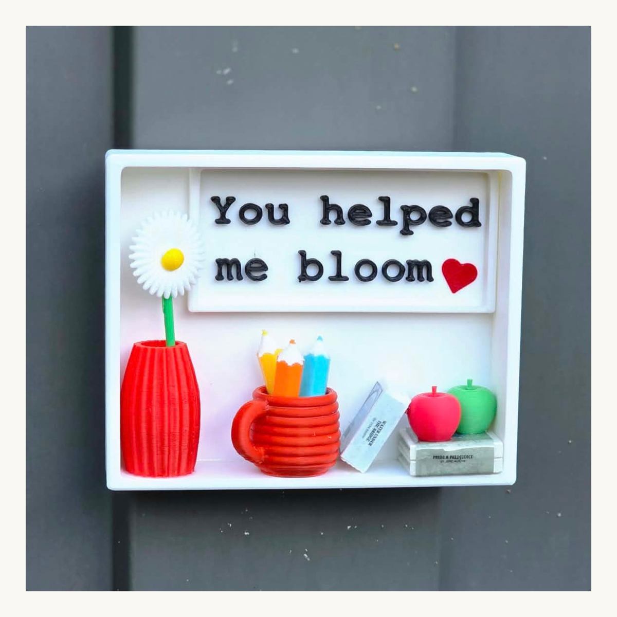 3D Printed Mini Magnetic Display Shelves