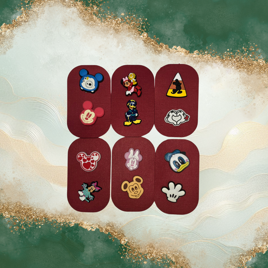 Mickey Mouse Croc Charms
