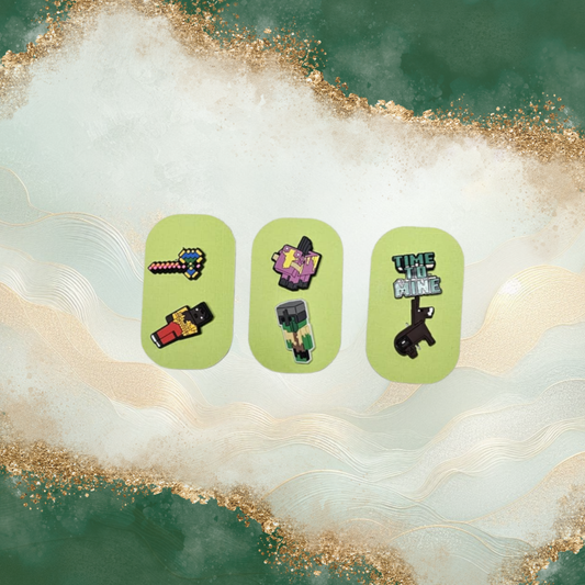 Minecraft Croc Charms