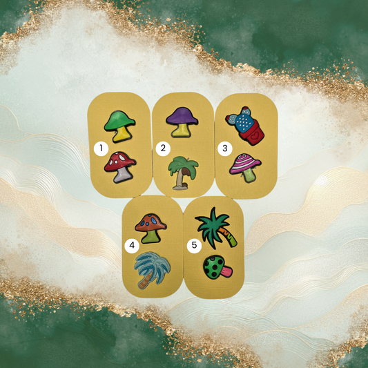 Nature Croc Charms