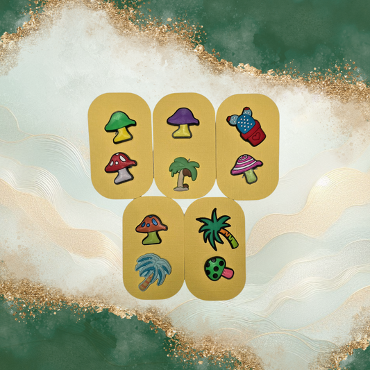 Nature Croc Charms