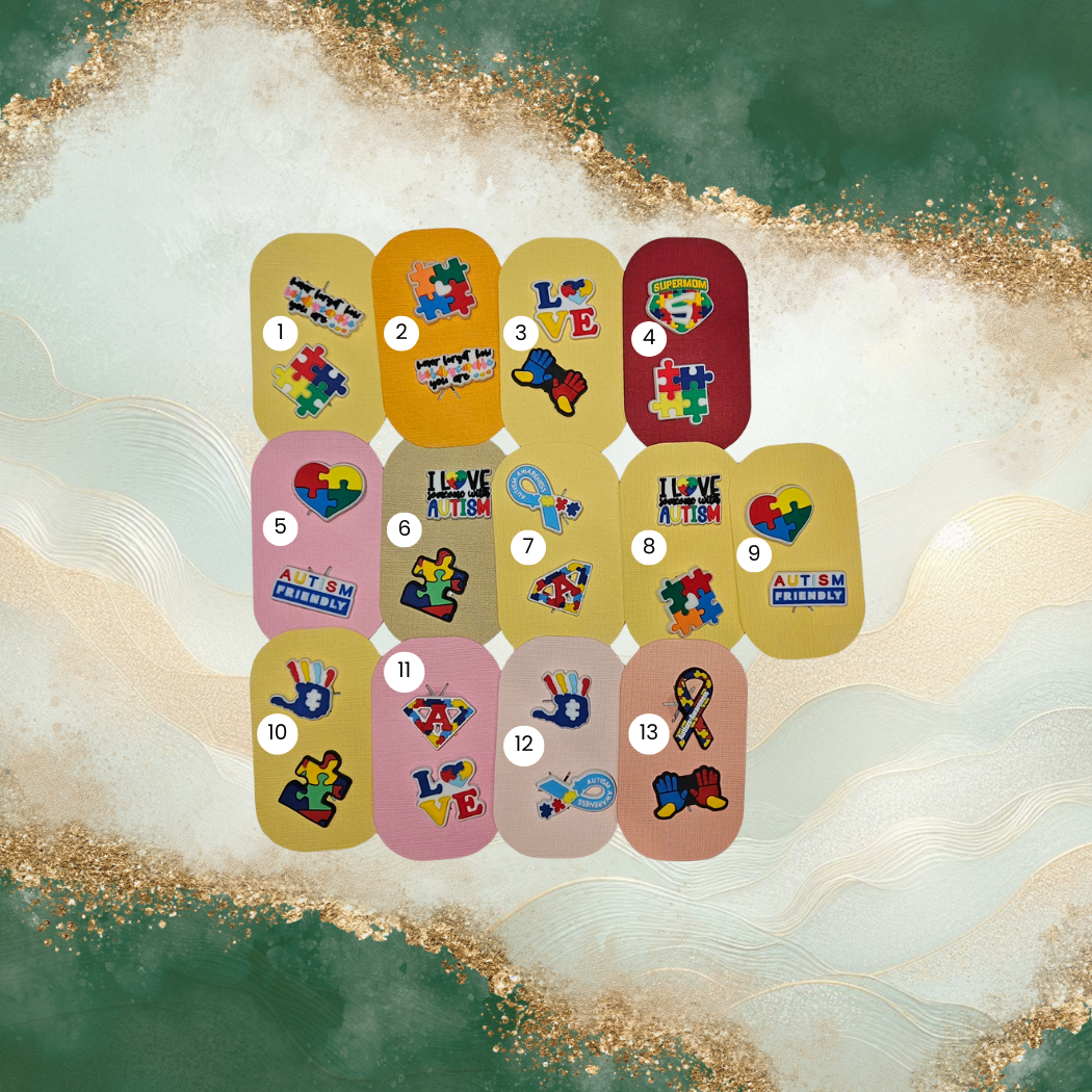 Neurodiversity Croc Charms